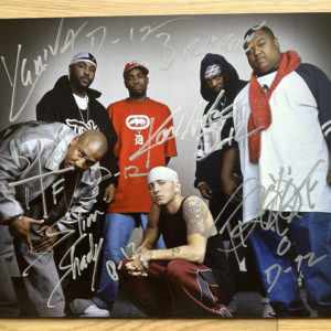 D12 Eminem Proof group signed autographed 8×10 photo Prime Autographs - Top Celebrity Signatures Celebrity Signatures