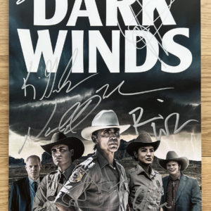 Dark Winds cast signed autographed 8×12 photo Zahn McClarnon Prime Autographs - Top Celebrity Signatures Celebrity Signatures