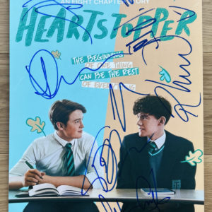 Heartstopper cast autographed 8×12 photo Joe Locke Prime Autographs - Top Celebrity Signatures Celebrity Signatures