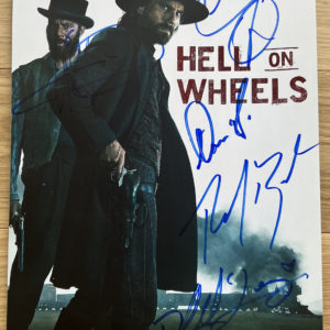 Hell on Wheels cast autographed 8×12 photo Anson Mount Prime Autographs - Top Celebrity Signatures Celebrity Signatures