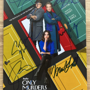 Only Murders in the Building cast signed photo Steve Martin Prime Autographs - Top Celebrity Signatures Celebrity Signatures